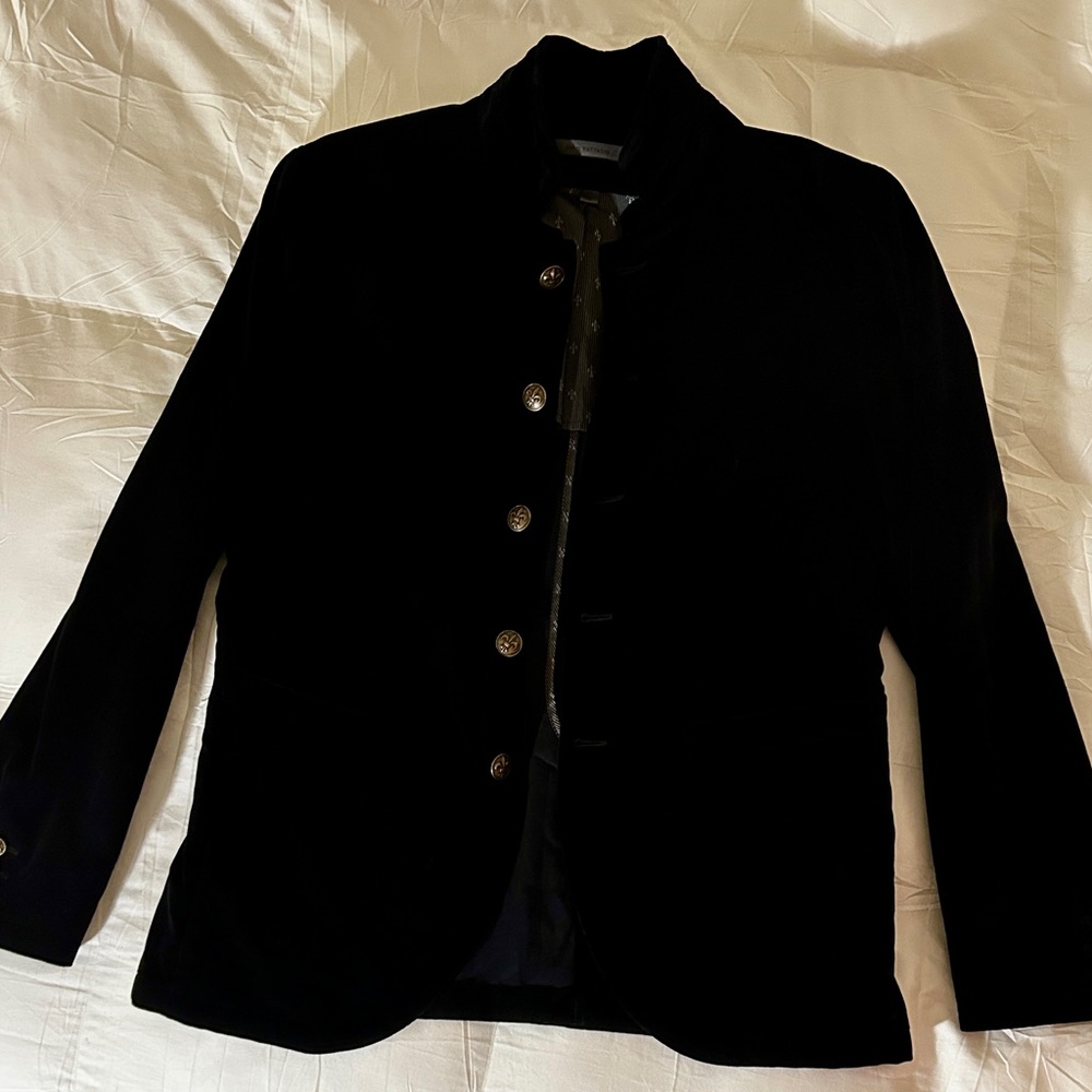 John Varvatos Classic Black Men’s velvet blazer